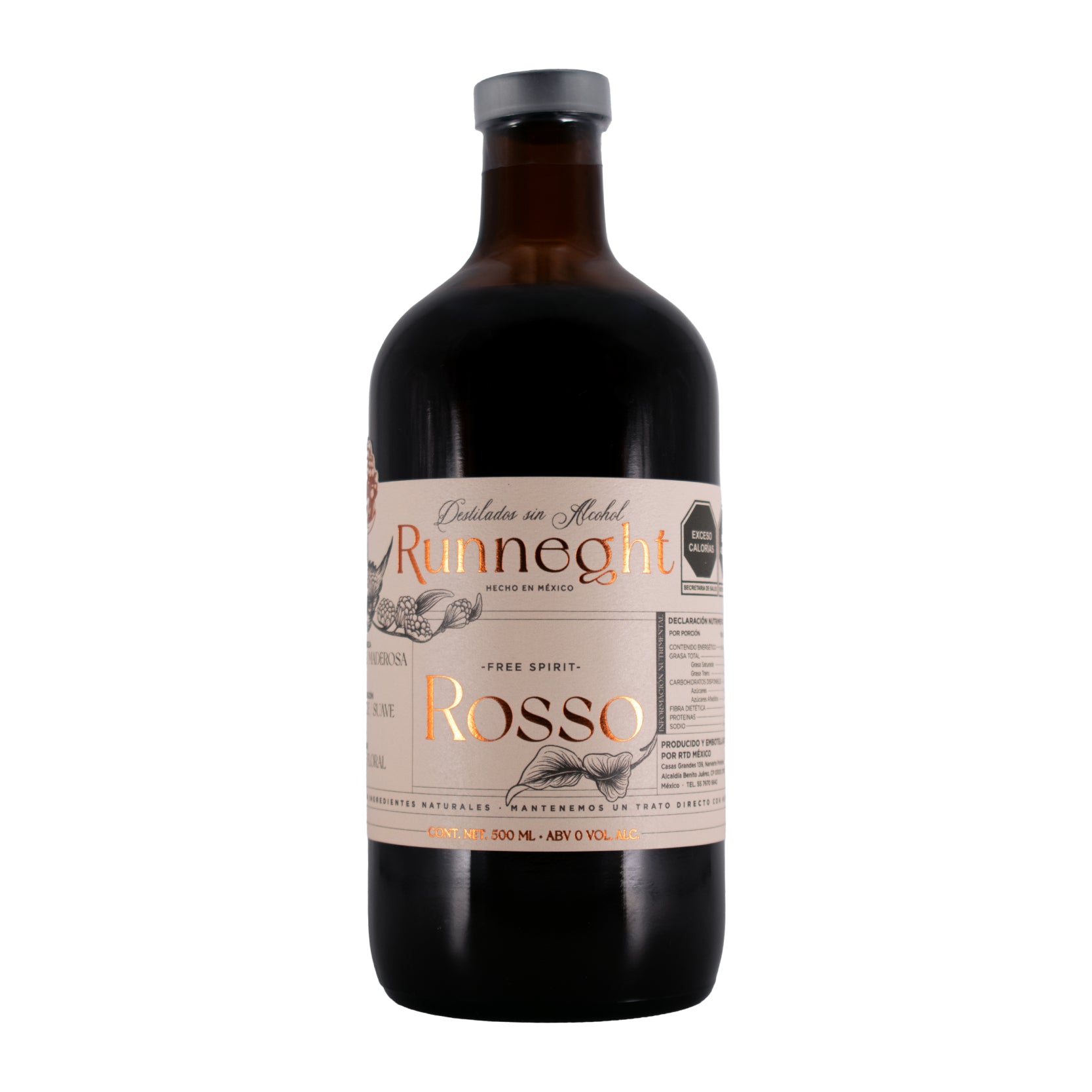 Destilado Runneght Rosso Sin Alcohol